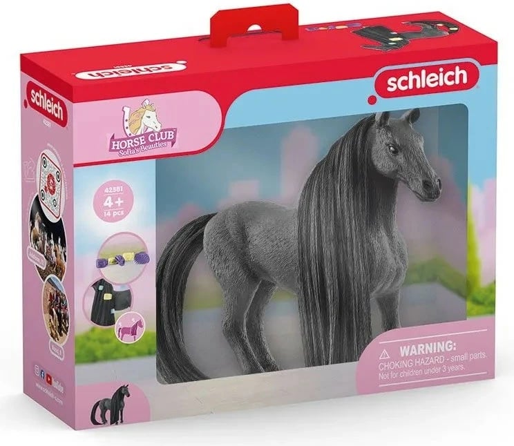 Figurinë kali Criollo Schleich HORSE CLUB Sofias Beauties, 16x7x12.5cm, me aksesorë, plastikë