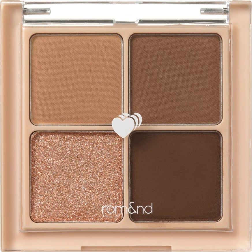 Paletë për sy Rom&nd Better Than Eyes 03 Dry Ragras për femra, 4 nuanca