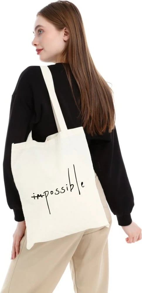 Çantë Tote Zoozie Bags, krem, 0380