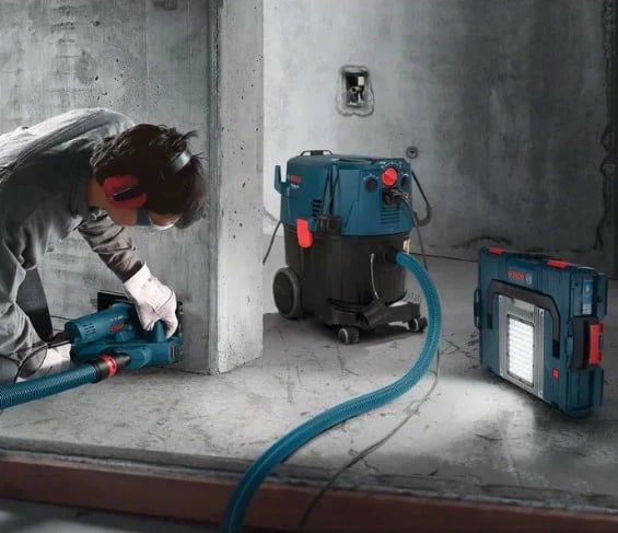 Fshesë industriale Bosch GAS 35 M AFC Professional, 35L, 1380W, Dry & Wet, zi, kaltër