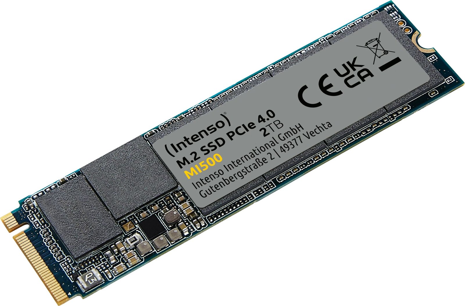 SSD Intenso MI500, 2 TB, M.2, 5300 MB/s