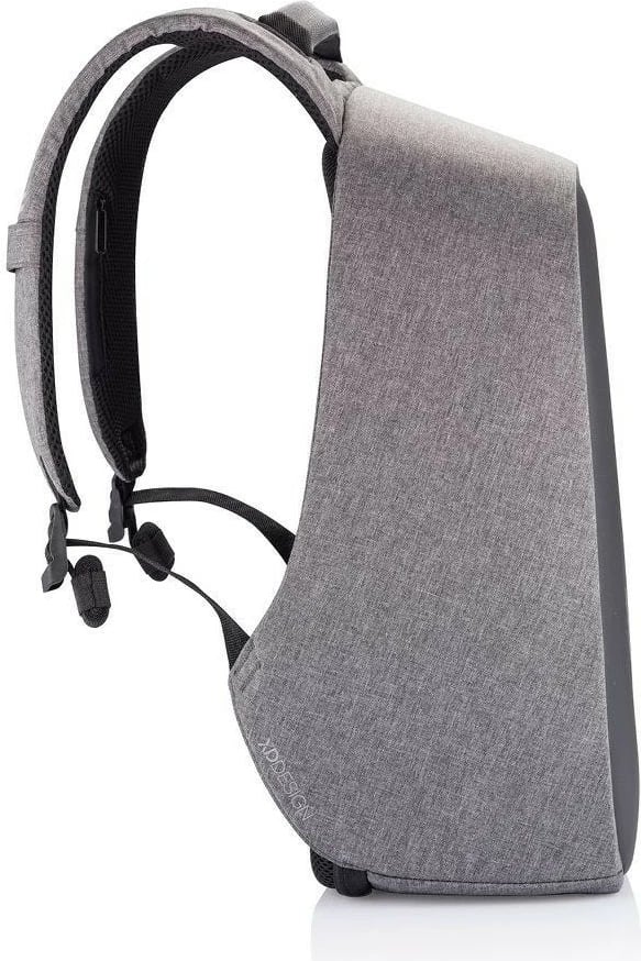 Çantë shpine XD DESIGN BOBBY HERO REGULAR, 16L, për laptop 15.6", Gri
