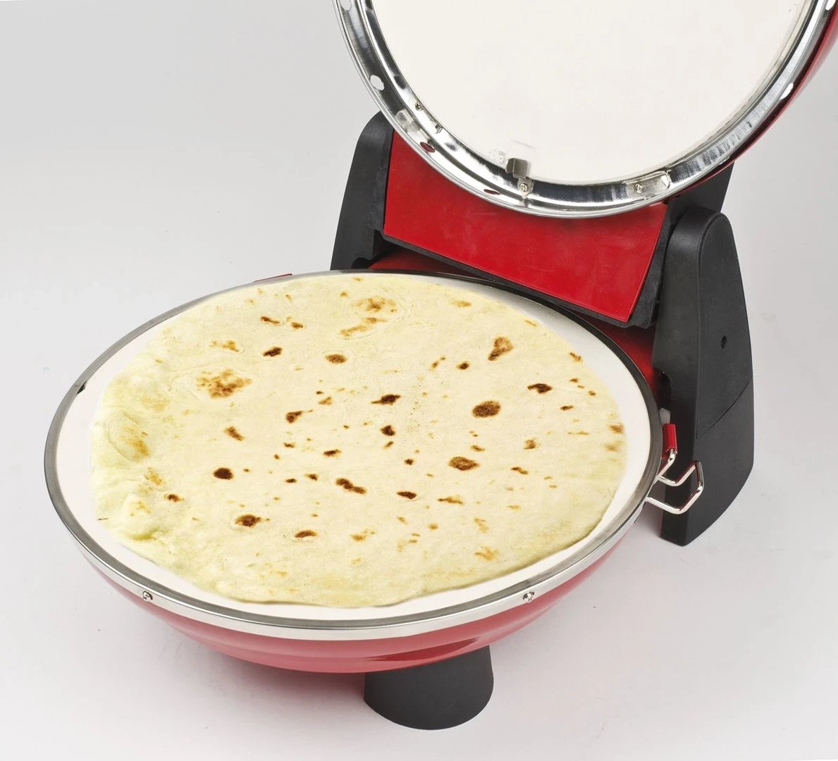 Furrë për Pica G3 Ferrari Pizzeria Snack Napoletana, 1 pica, 1200 W, E Zezë dhe E Kuqe Furrë për Pica G3 Ferrari Pizzeria Snack Napoletana, 1 pica, 1200 W, E Zezë dhe E Kuqe