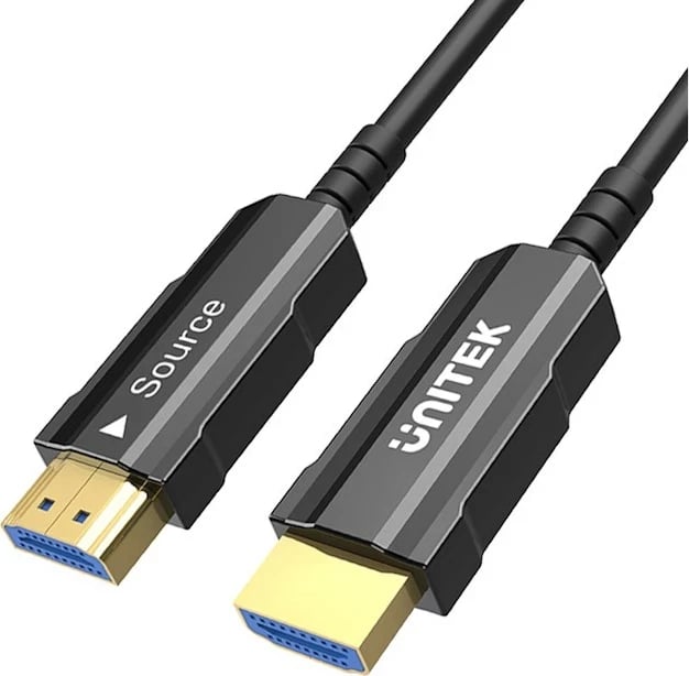 Kabllo HDMI UNITEK C11072BK-20M, HDMI Type A, 20m, E zezë