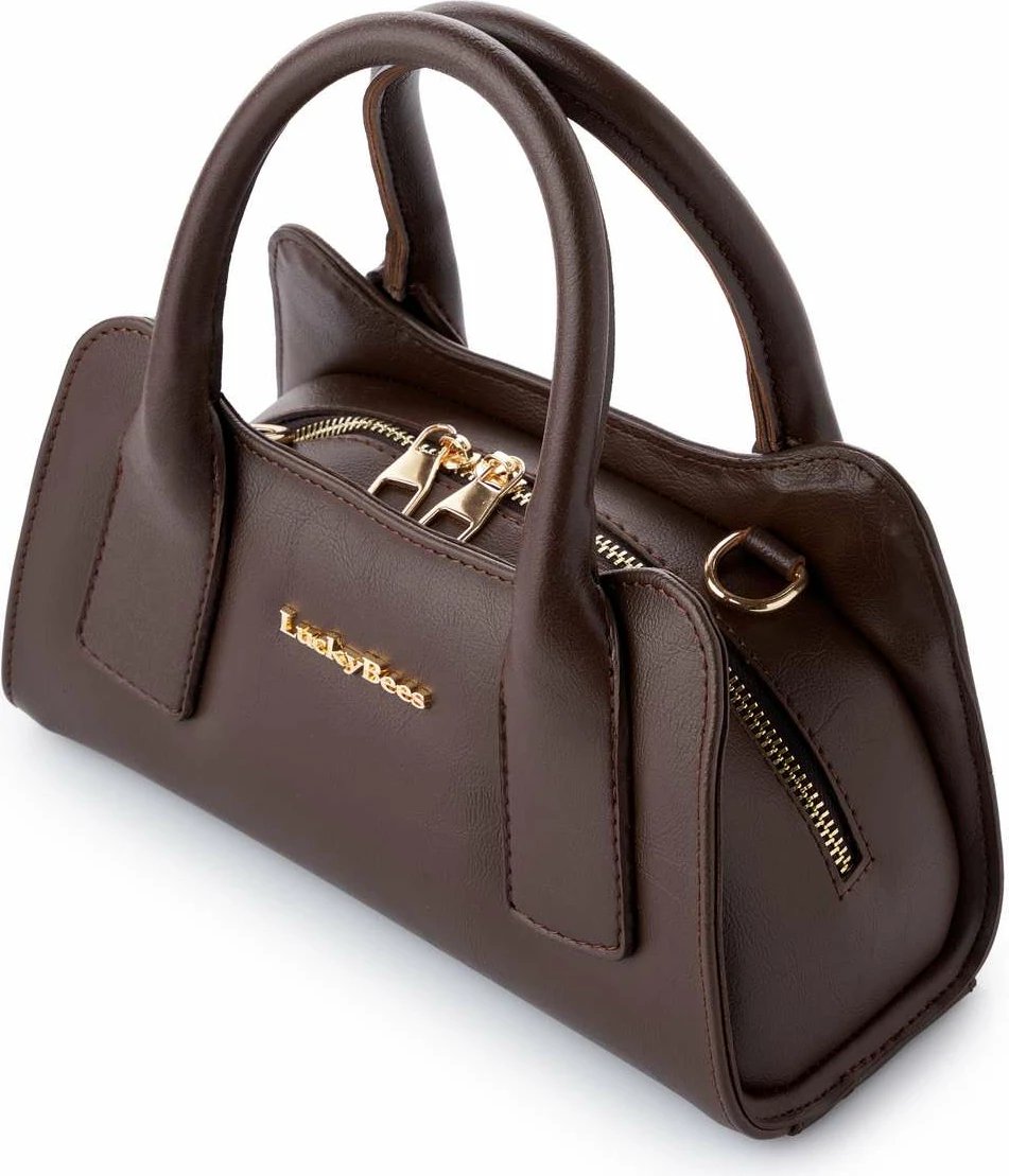 Çantë dore Lucky Bees, Lana, ngjyrë çokollatë