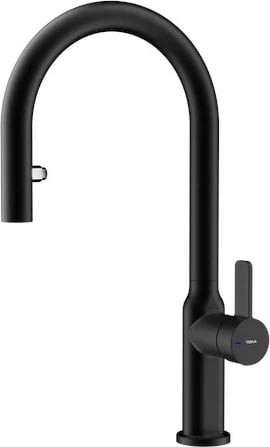 Rubinet kuzhine TEKA OVAL 9382, E zezë
