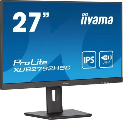 Monitor iiyama ProLite XUB2792HSC-B5, 27", Full HD, LED, i zi