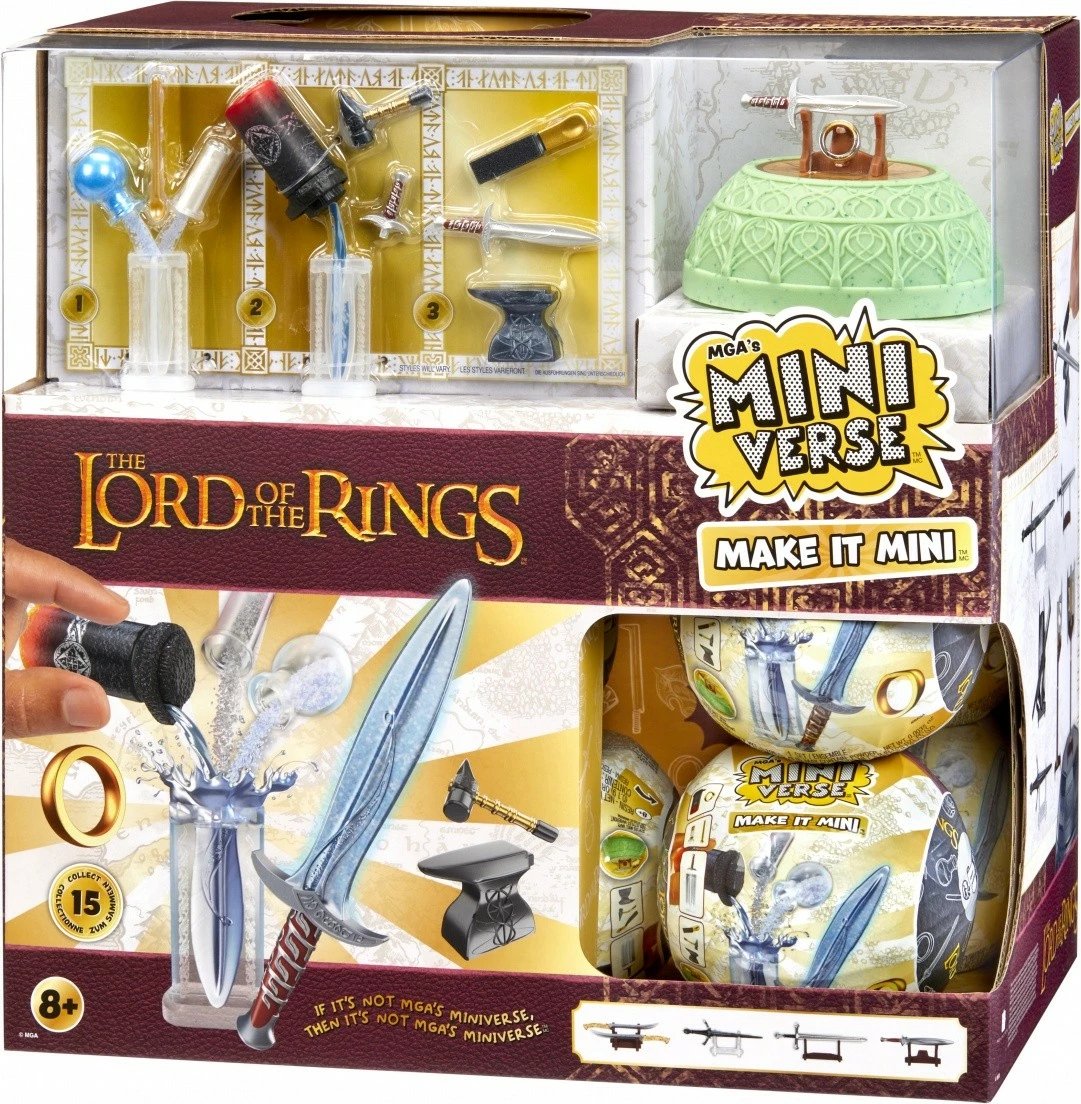 Set figurina mini Lord of the Rings MGA Miniverse, surprizë