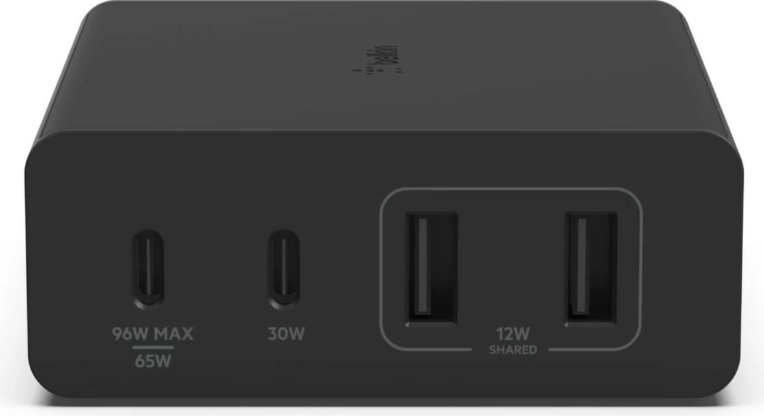 Karikues Belkin WCH010vfBK, 108 W, 2 Type-C, iPhone/Galaxy, zi