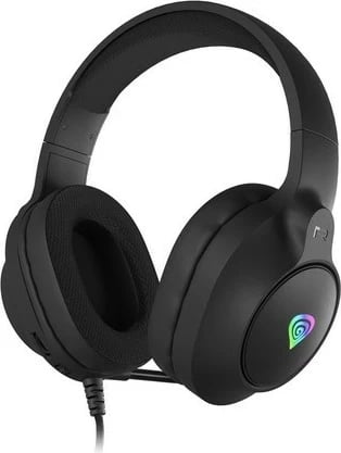 Kufje gaming Genesis Neon 213 RGB, me mikrofon, me kabllo, të zeza