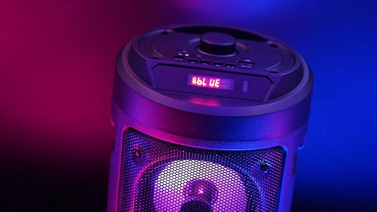 Altoparlant portabil SQUEAK SQ1004 me Bluetooth 5.0, karaoke, 40W, i zi, me mikrofon