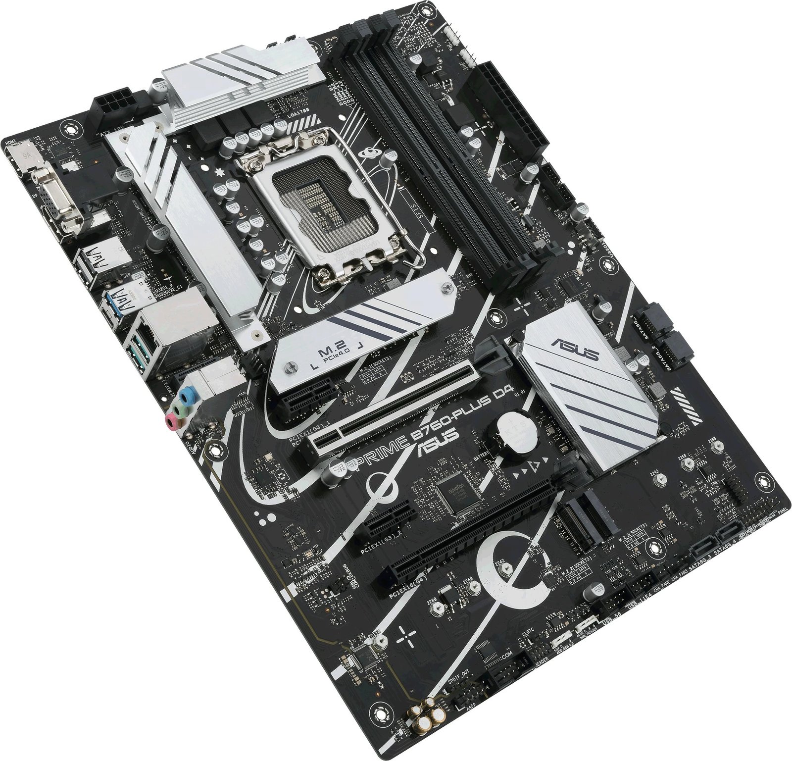 Pllakë amë ASUS PRIME B760-PLUS D4, Intel, LGA 1700, DDR4-SDRAM, 128 GB