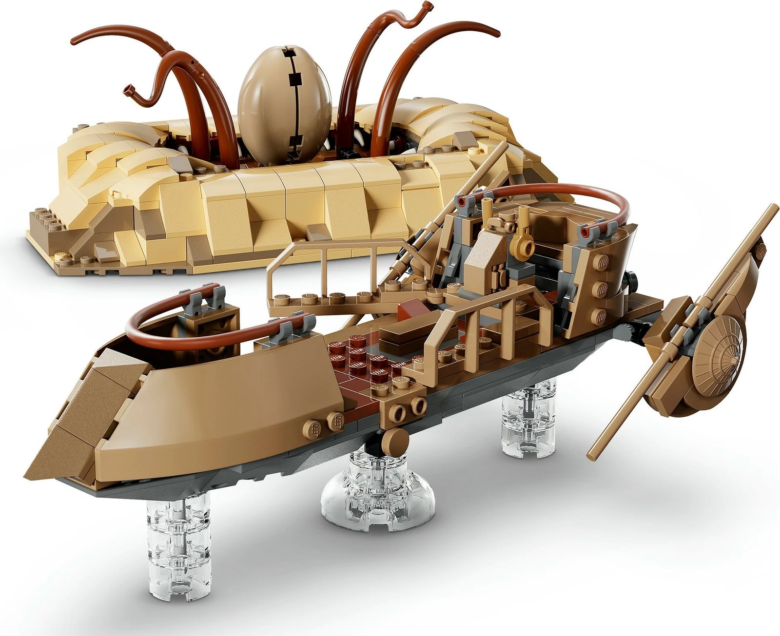 Set ndërtimi LEGO Star Wars 75396 Desert Skiff & Sarlacc Pit, 558 pjesë, shumëngjyrësh