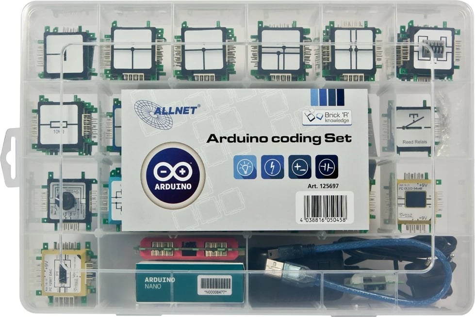 Set kodimi Arduino ALLNET BrickRknowledge, anglisht