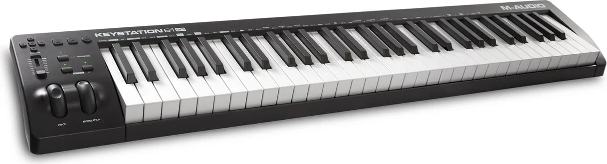 Keyboard Controller M-AUDIO Keystation 61 MK3, 61 taste, Bardhë