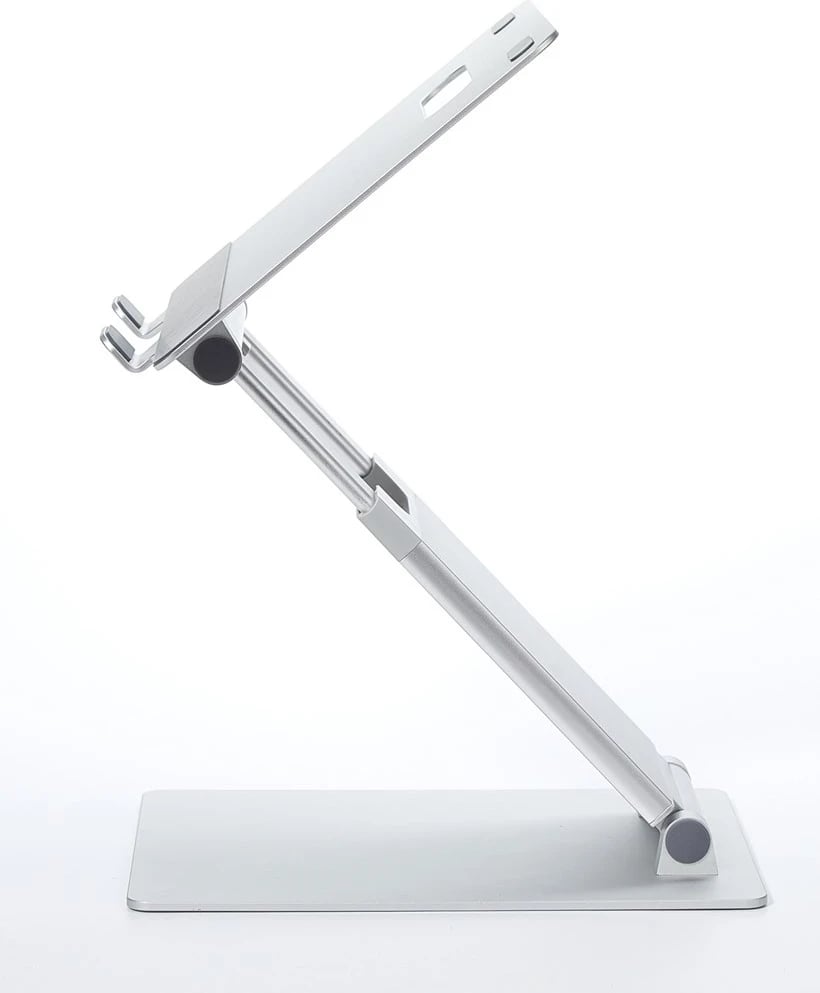 Mbajtëse për laptop POUT Eyes3 Lift, alumin, argjend/hiri