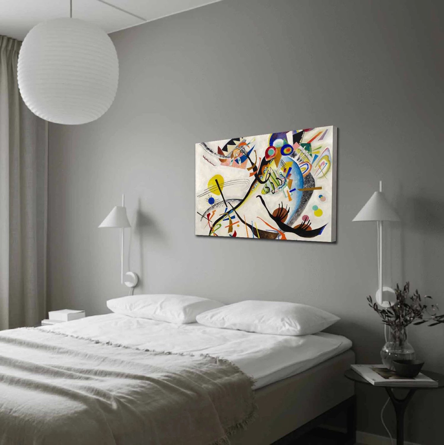Art muri peizazh abstrakt, FH1, 100x3x70 cm