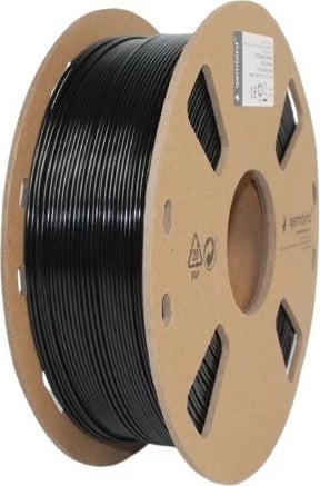 Filament për printer 3D Gembird PETG, 1.75mm, 1kg, Zi