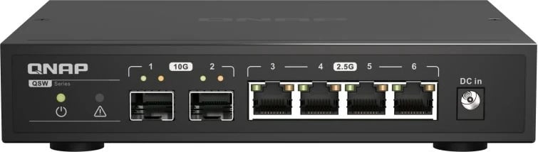 Switch QNAP QSW-2104-2S, 2.5G Ethernet, i zi