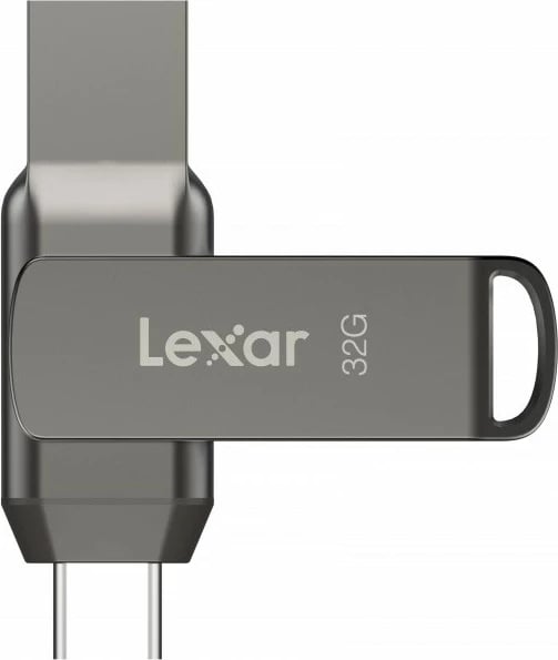 Pendrive Lexar Dual Drive D400 32GB, USB-C/A 3.1, Gri