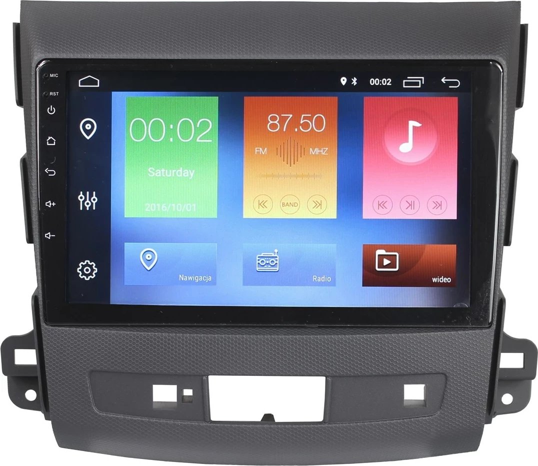 Radio GPS Android për Peugeot 4007 2006-2012, 4/64 GB, E zezë