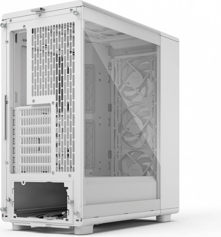 Kasë Fractal Design Epoch White TG Clear Tint, Midi Tower, ATX, e bardhë