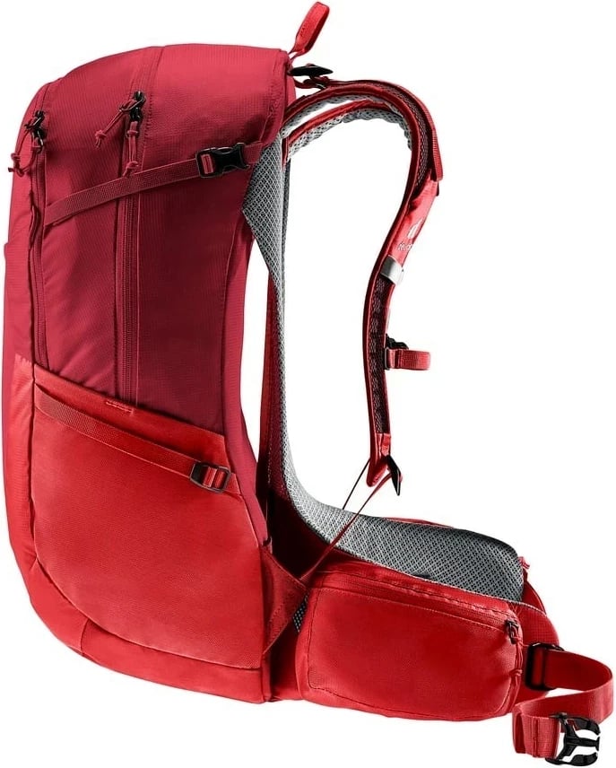 Çantë shpine Deuter Futura 27 për hiking, e kuqe