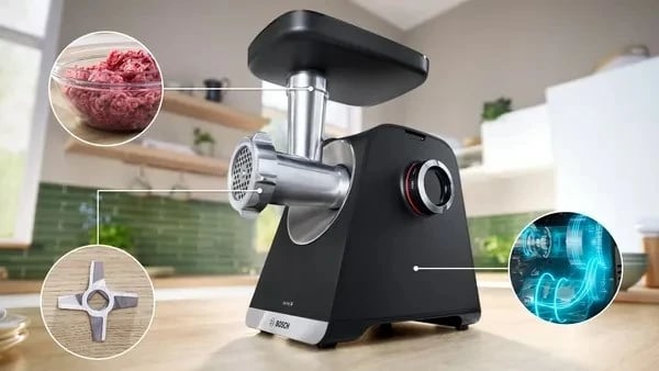 Mulli mishit Bosch Serie 6 MFWS650B, 500 W, zi/argjend
