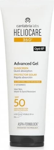 Xhel mbrojtës nga dielli për trup Heliocare Advanced SPF50 unisex 200ml