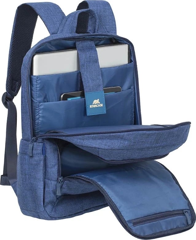 Çantë shpine Rivacase 7560, Blu Poliester