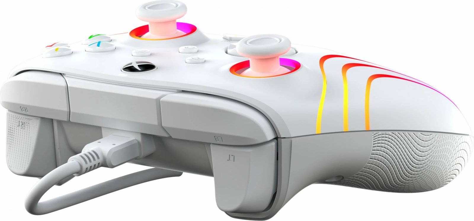 Gamepad PDP Afterglow Wave, Xbox Series X|S, PC, i bardhë Gamepad PDP Afterglow Wave, Xbox Series X|S, PC, i bardhë