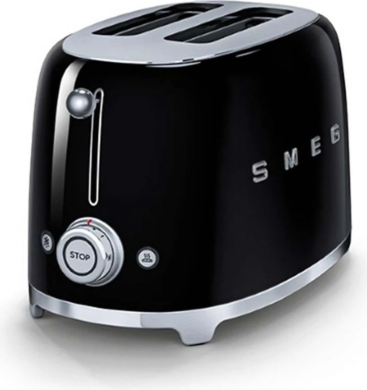 Toster SMEG TSF01BLEU, 50's Style, 2 feta, E zezë