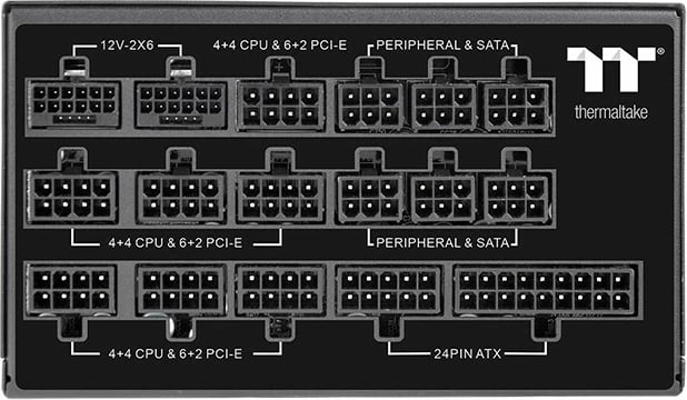 Kasë furnizimi Thermaltake Toughpower TF3 1550W Modular 80+ Titanium, 14cm, e zezë