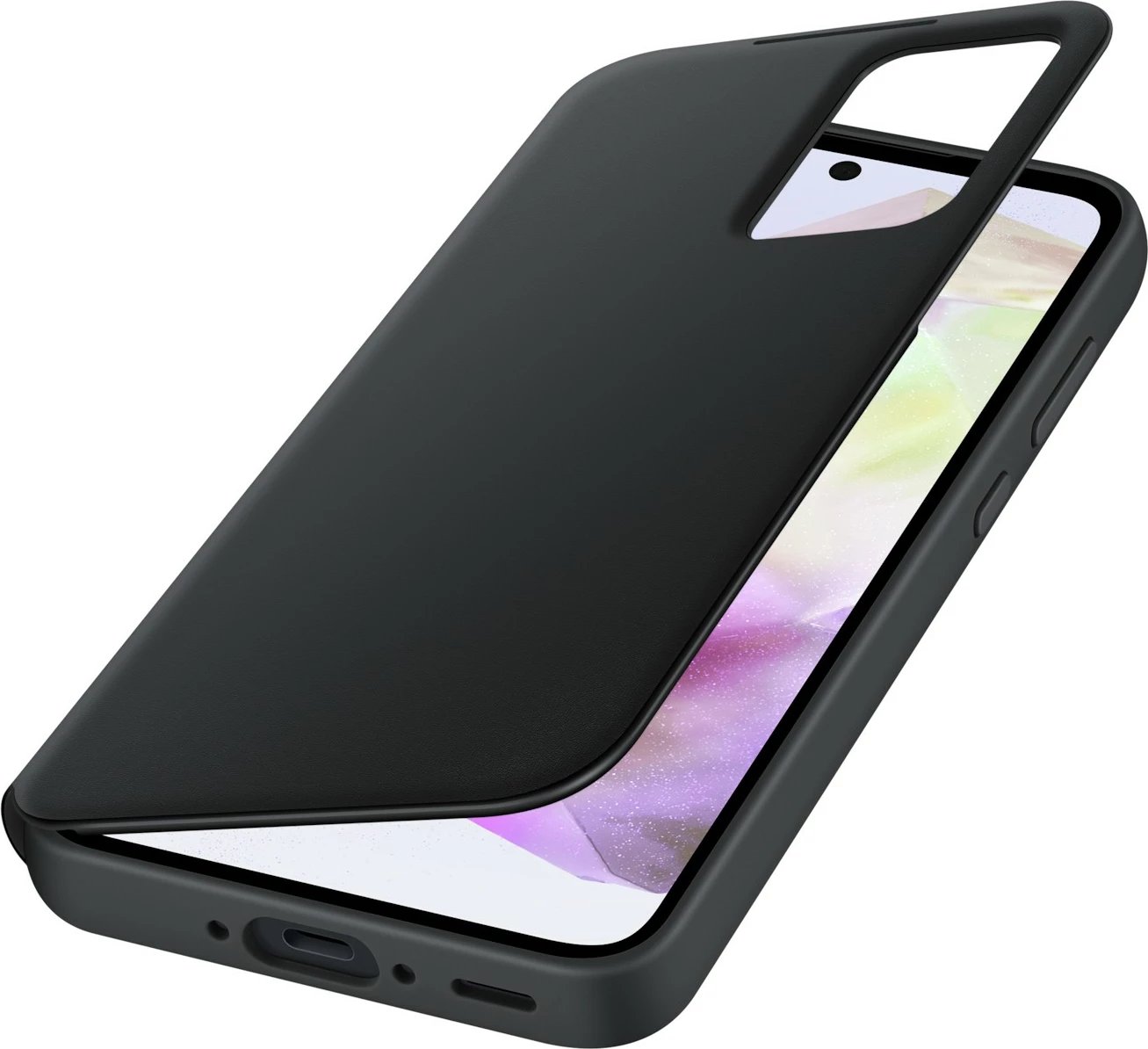 Mbështjellës Samsung EF-ZA356, Galaxy A35, 16.8 cm (6.6"), i zi
