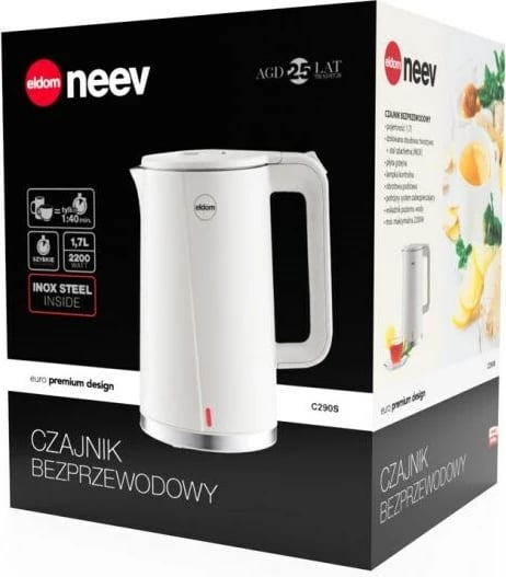 Vluese uji Eldom Neev, 1.7 l, 2200 W