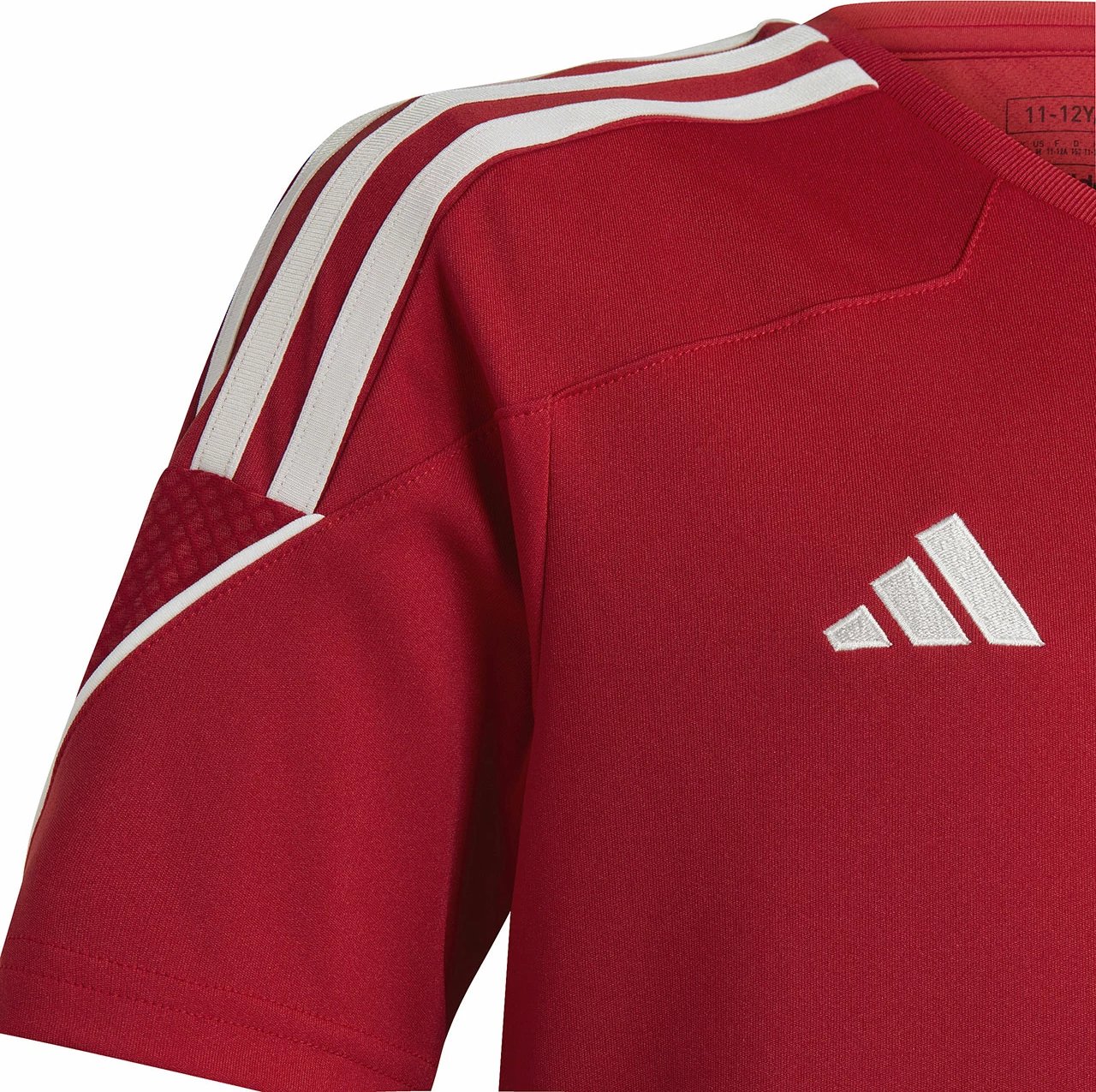Maicë futbolli për fëmijë adidas, e kuqe