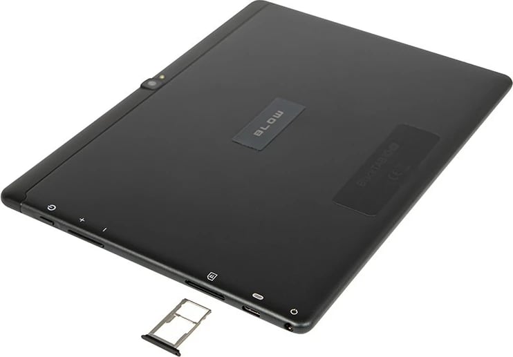 Tablet Blow BlackTAB10, 10", 4GB RAM, 128GB, LTE, Android 13, E zezë, me Active Pen dhe etui