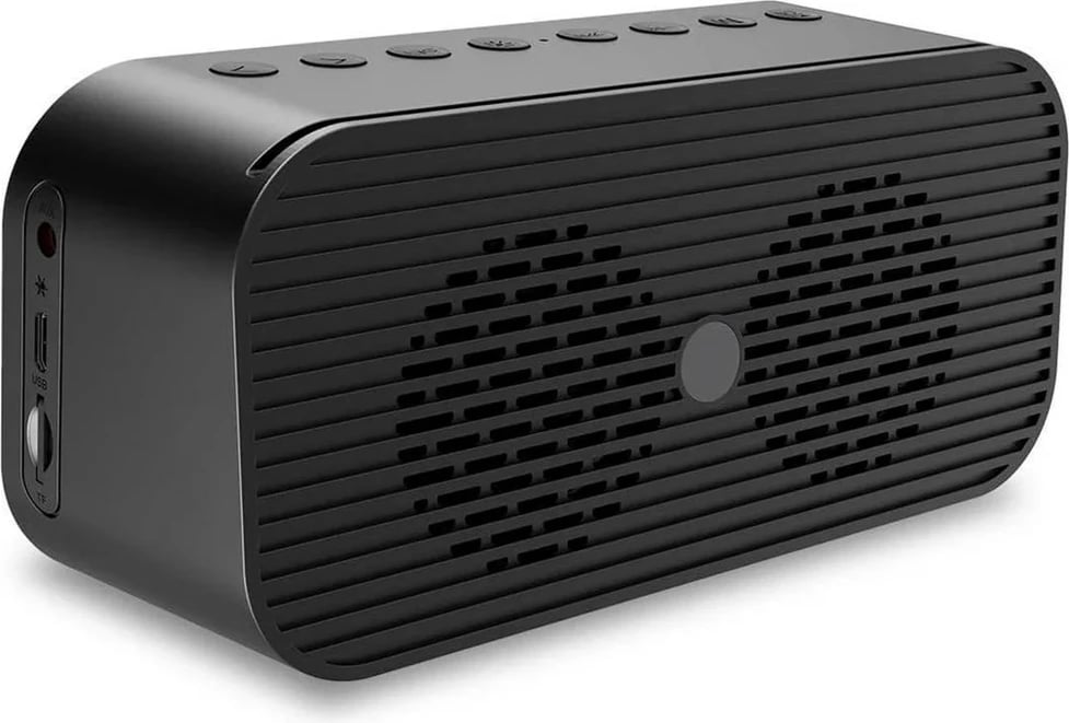 Altoparlant Bluetooth Havit M3 me orë alarmi dhe radio, i zi