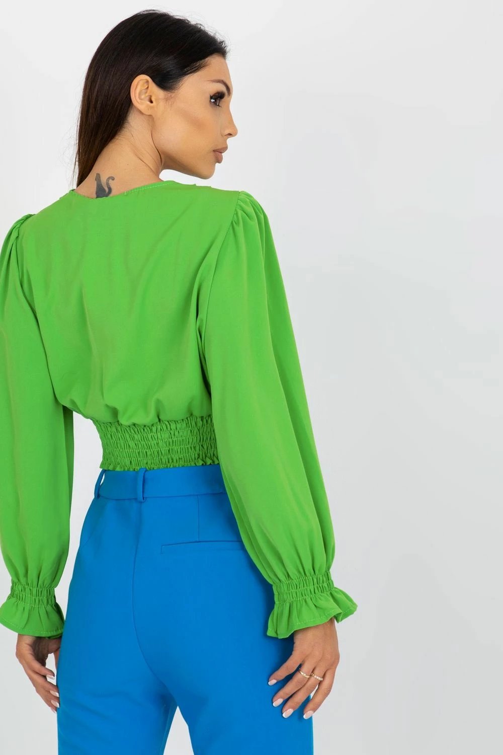 Bluzë Italy Moda, e gjelbër