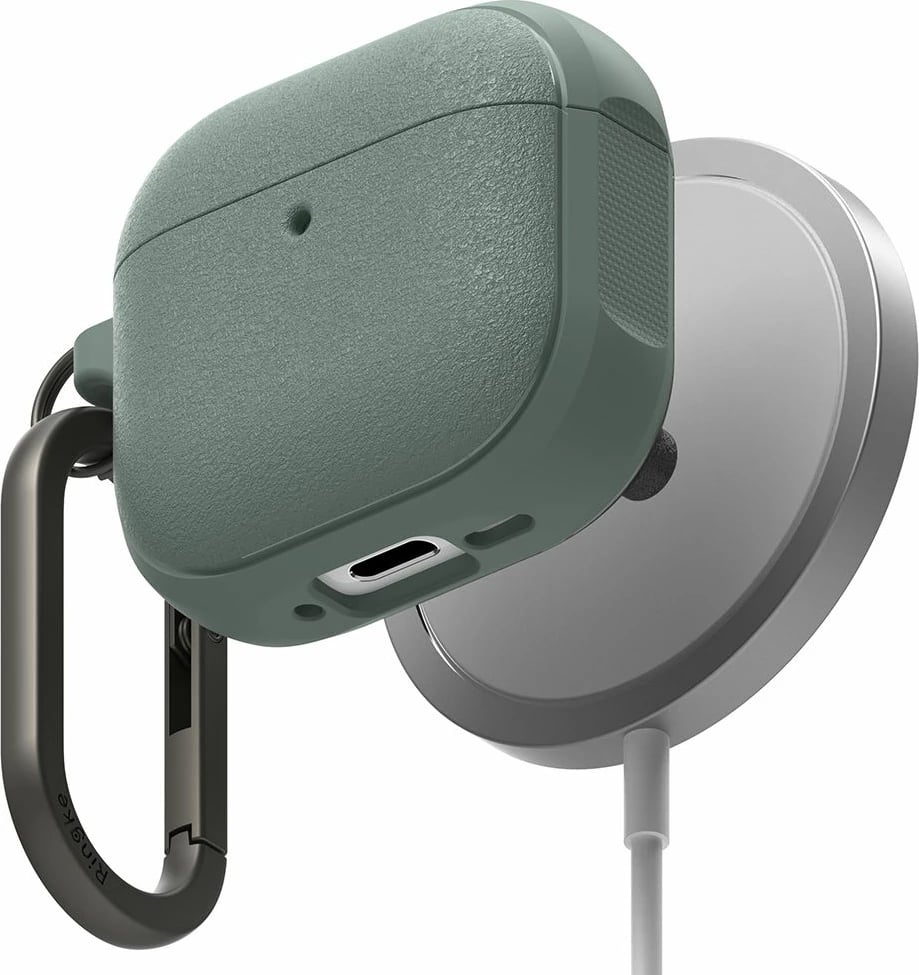 Mbështjellës Ringke Onyx MagSafe për Apple AirPods 4, Gjelbër