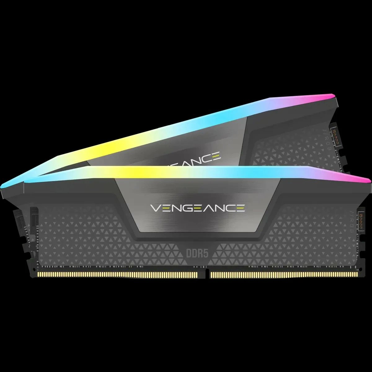 RAM Memorje Corsair Vengeance RGB 32GB (2x16GB) DDR5 5200MHz, multicolour