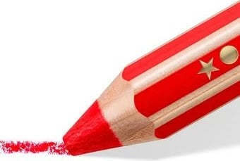 Set lapsa me ngjyra STAEDTLER Noris buddy 140, 6 copa, multikolor, me mprehëse