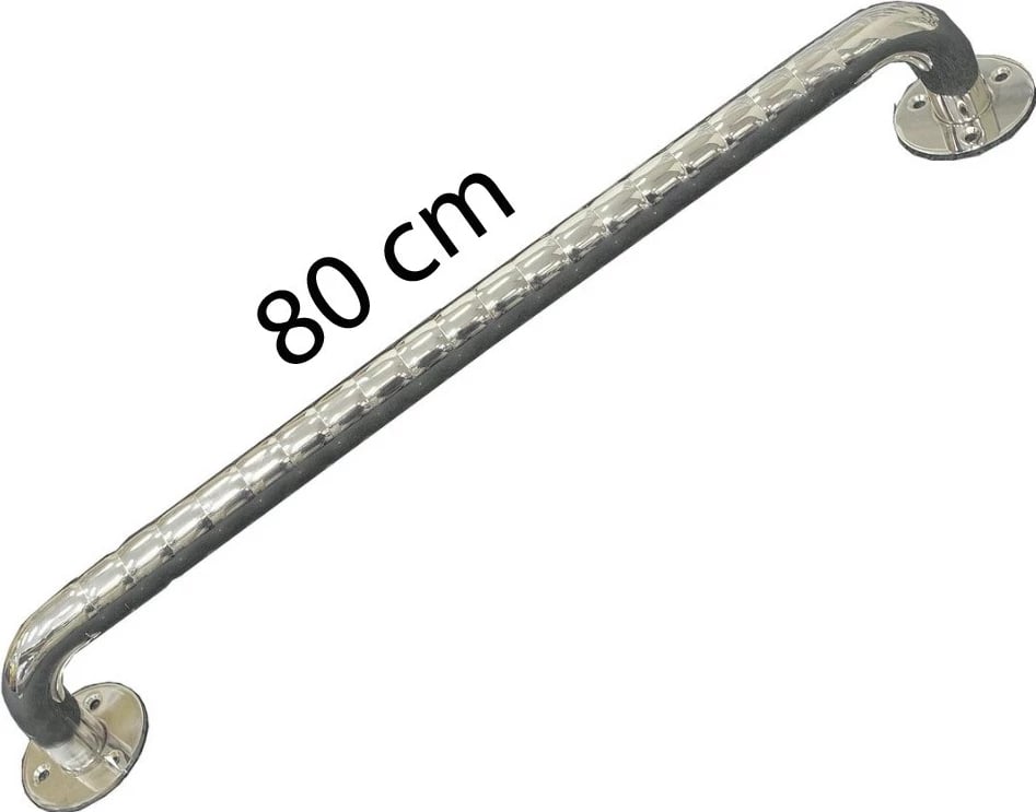 Dorëzë banjoje SUNDO, 80 cm, Inoks, Argjendtë