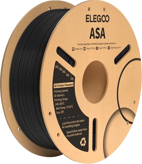 Filament ASA Elegoo 50.203.0182, 1 kg, zi