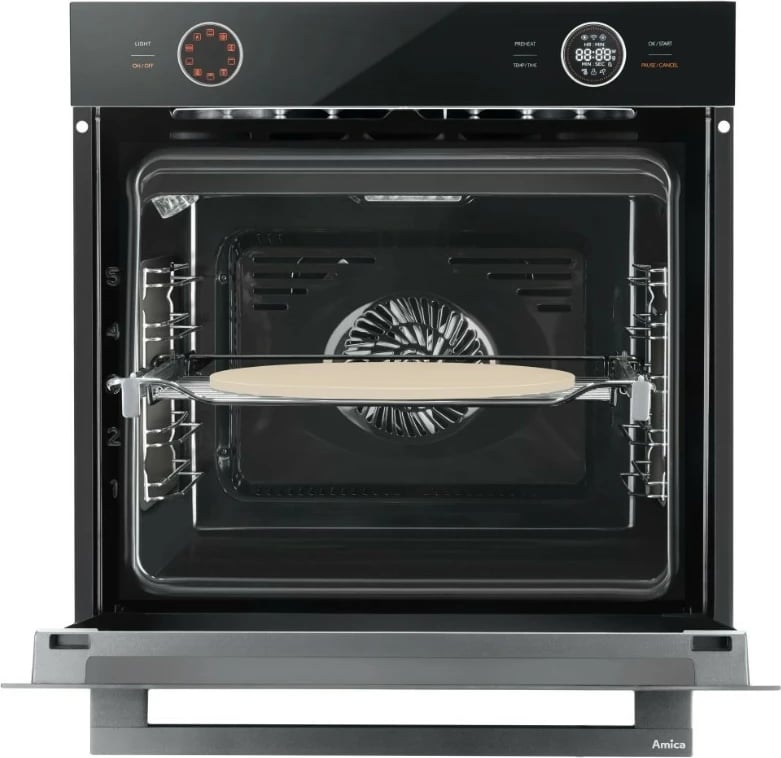 Furrë Amica ED6769BA+ S-TYPE, 72L, katalizë/avull, AirFry, e zezë