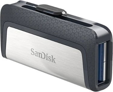 USB SanDisk, Ultra Dual Drive, 128GB, me Type-C