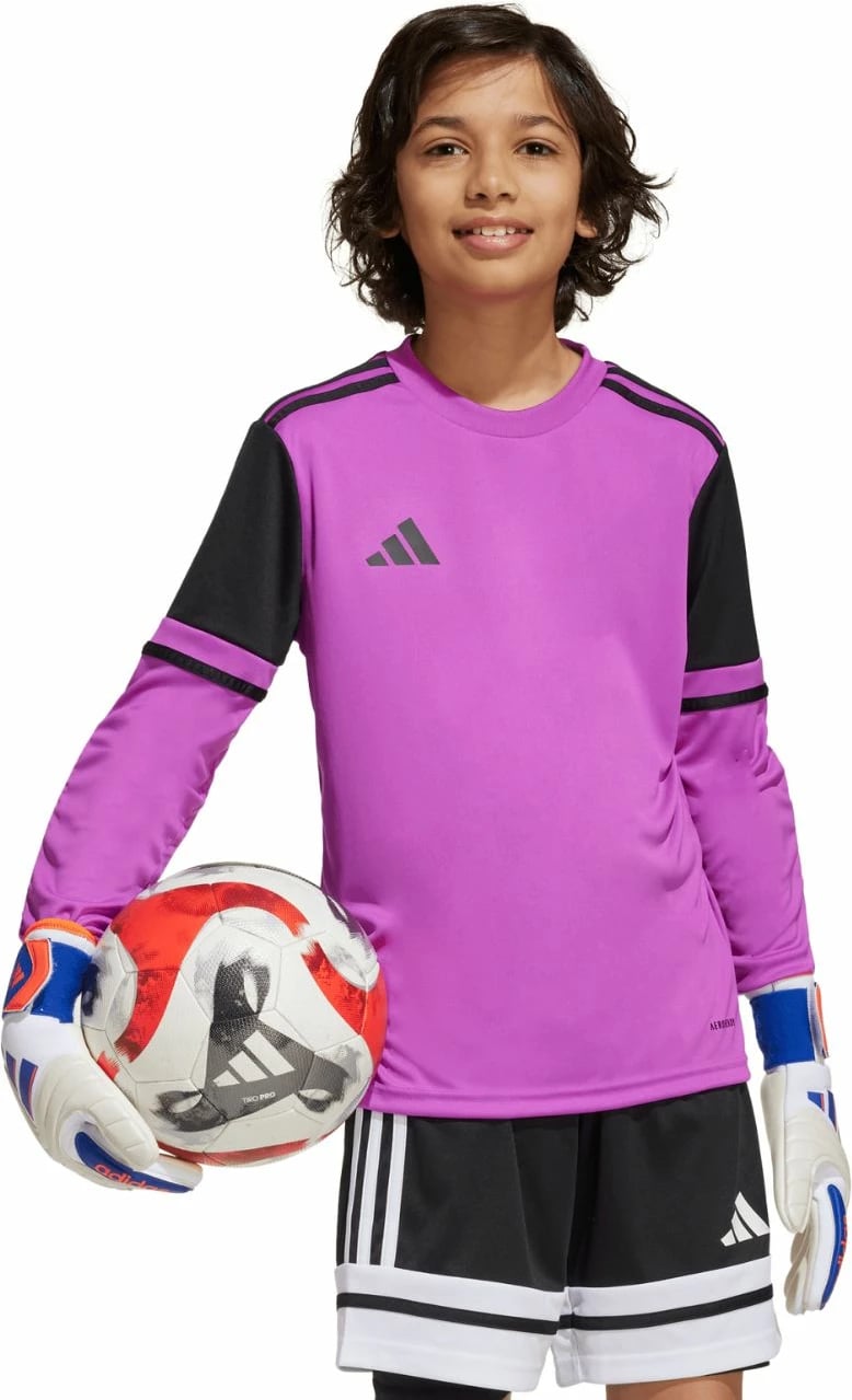 Fanellë portieri për fëmijë adidas, vjollcë