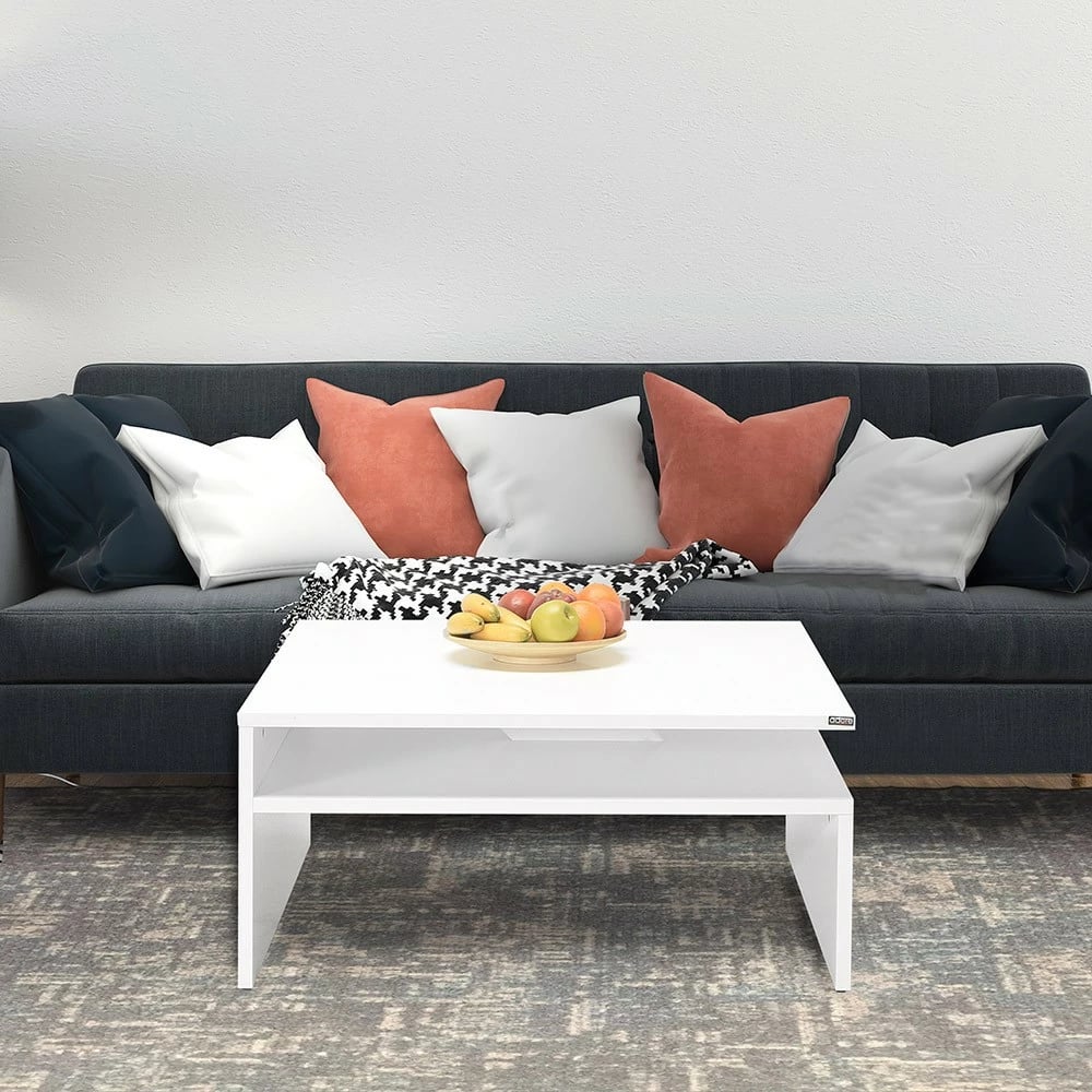 Tavolinë kafeje Hanah Home, Diamond White, Shp-640-Dd-1