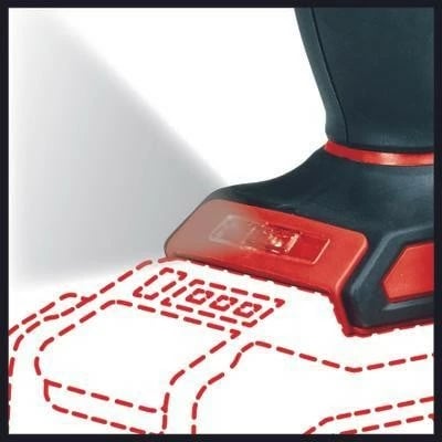 Shpuese/vidafiksues Einhell TP-CD 18/60 Li BL Solo, brushless, 18V, 2 shpejtësi, pa bateri, e zezë/e kuqe