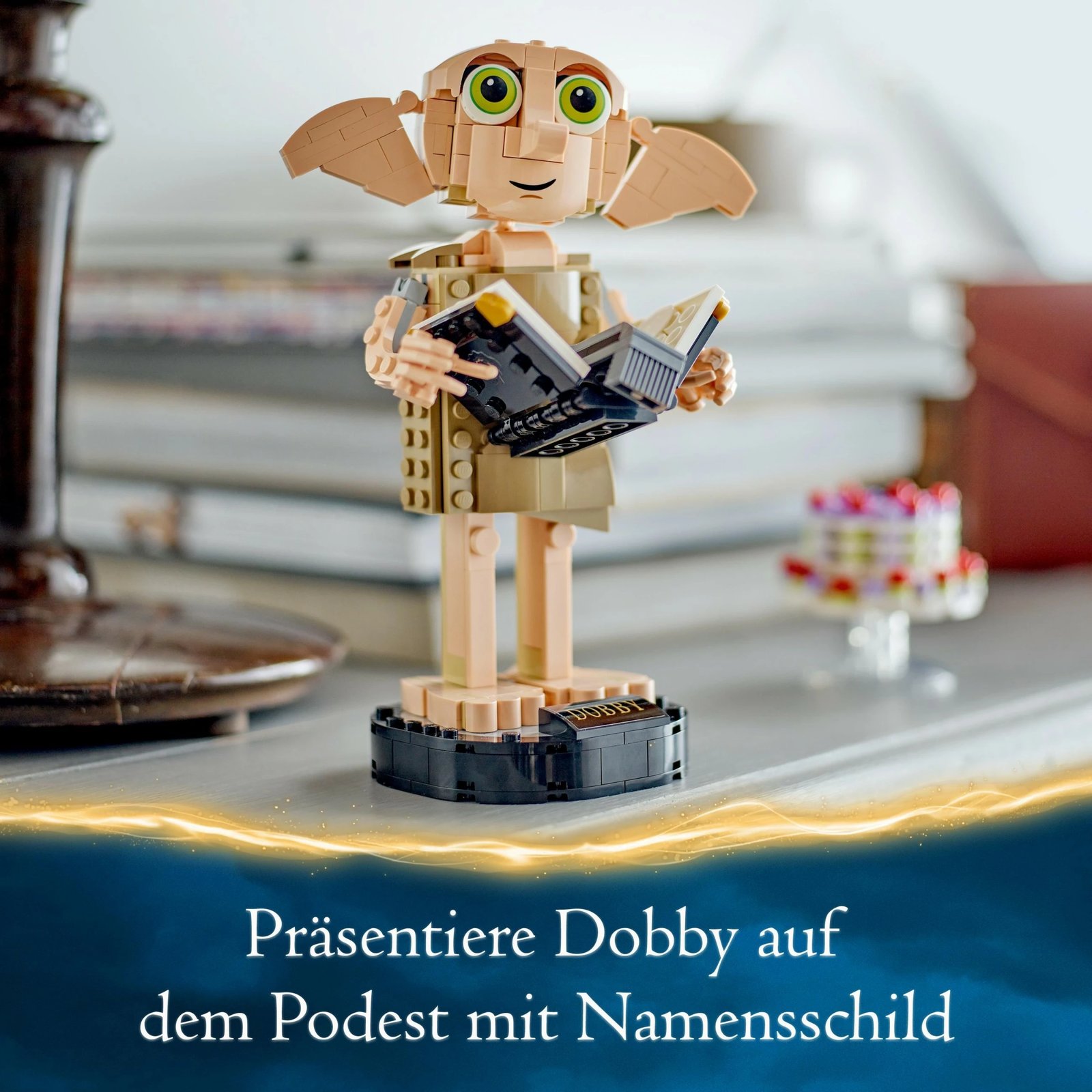 Set ndërtimi LEGO Harry Potter Dobby, 403 pjesë, shumëngjyrësh